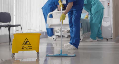 modern healthcare cleaning