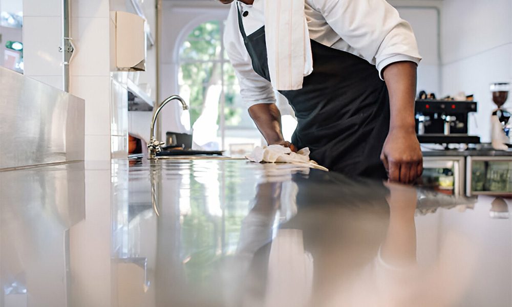 professional kitchen cleaning