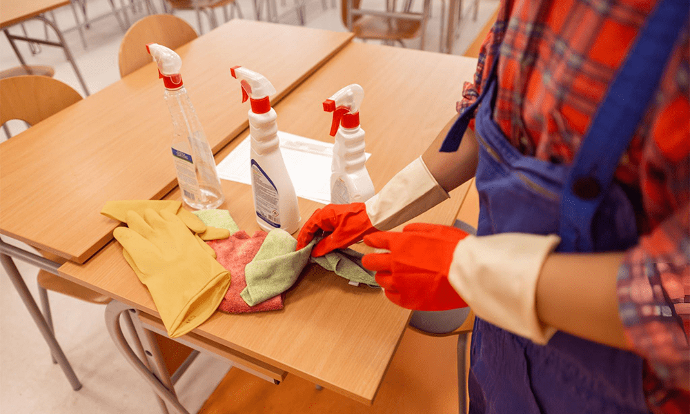 signs your school needs a deep clean