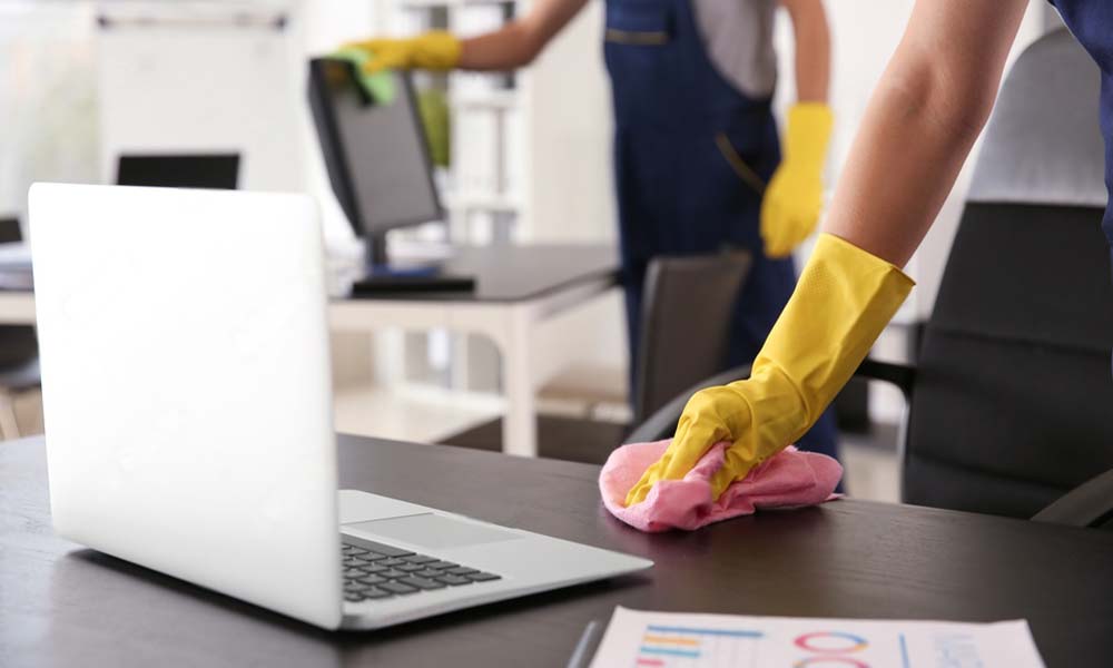 Office cleaning tips