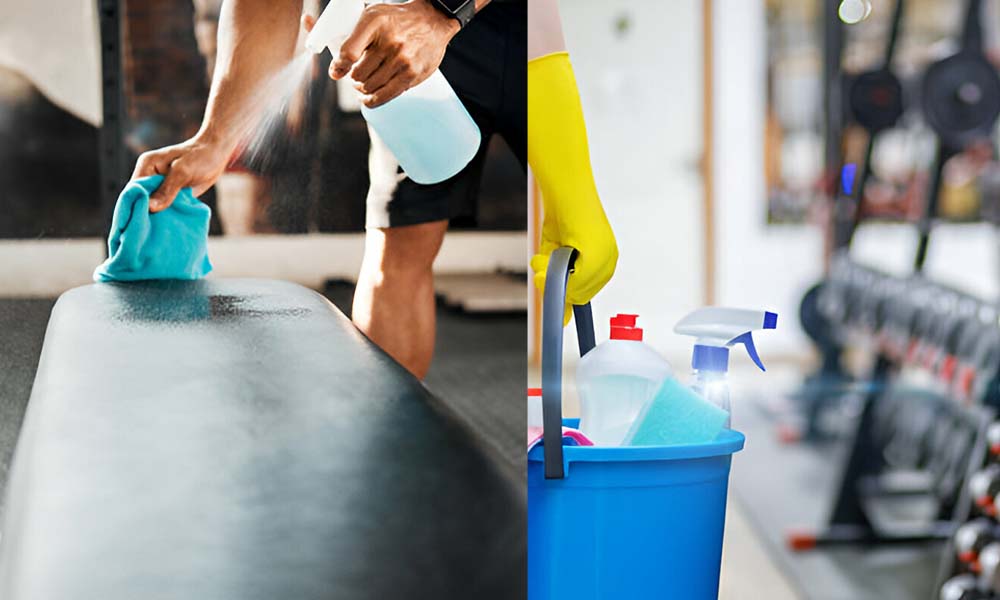 deep cleaning gyms vs. surface cleaning