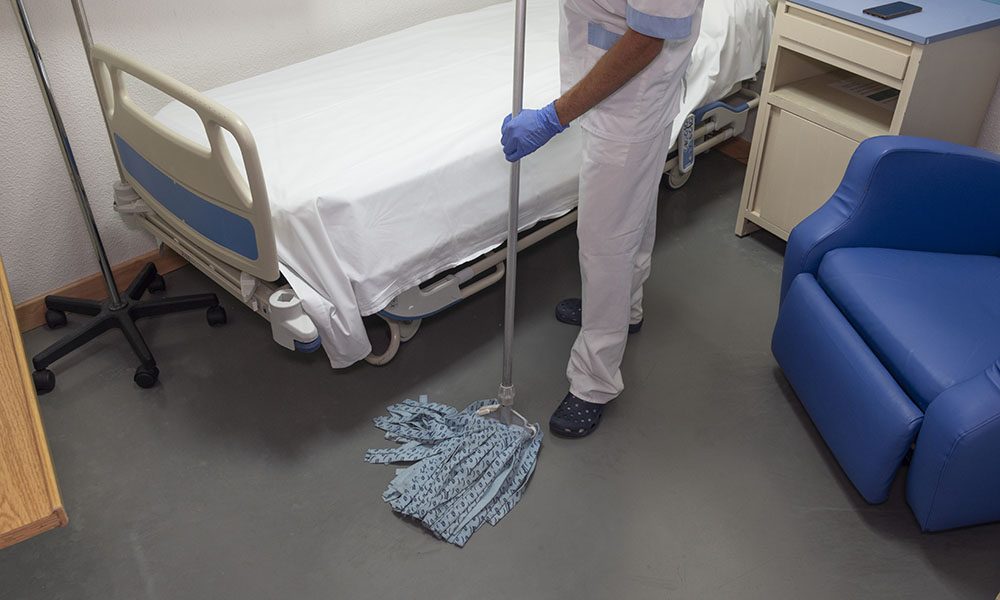 hospital cleaning