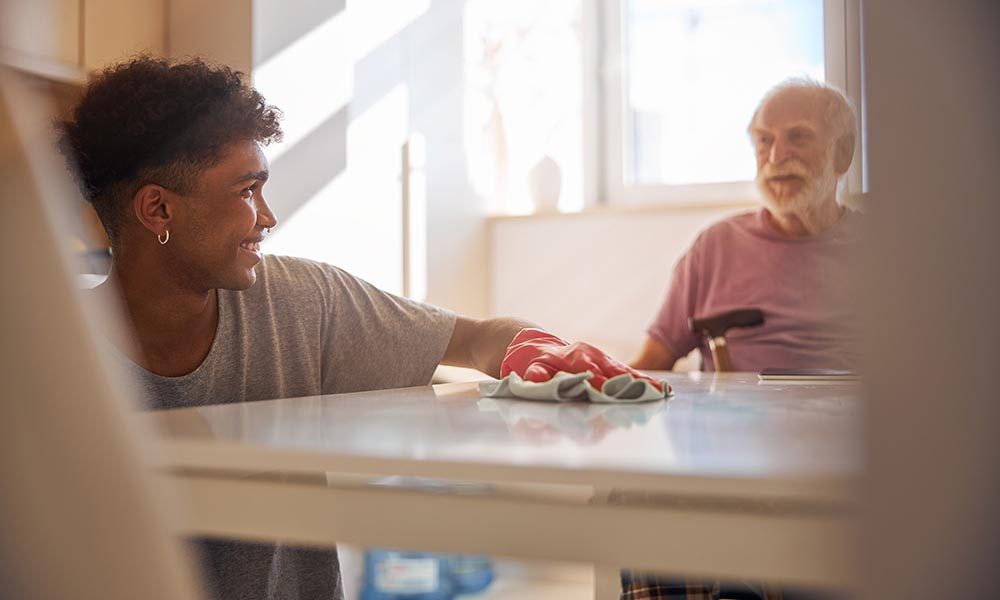 aged care cleaning