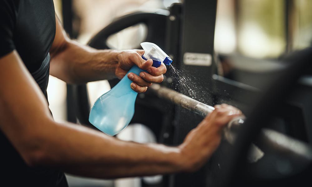 gym cleaning