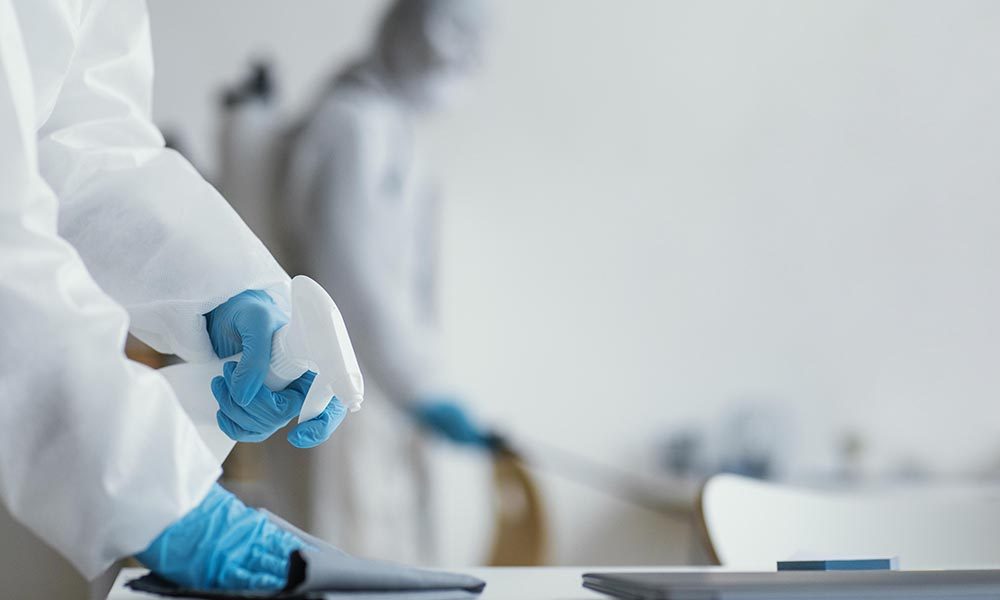 hospital cleaning
